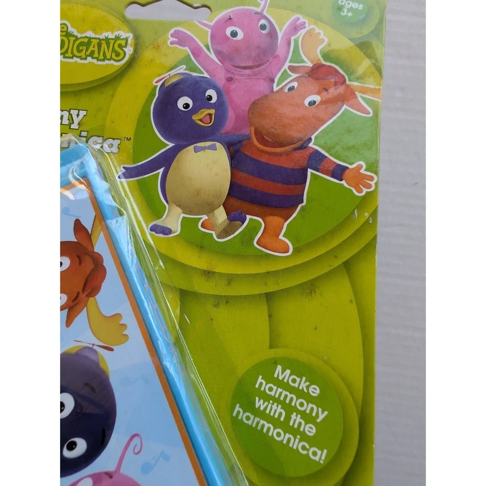 Backyardigans Toy Instruments Harmony Harmonica Wonder‎ Whistle Nickelodeon 2007